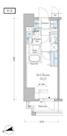 アーバネックス戸越の物件間取画像